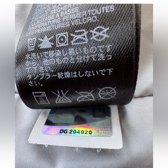 Vintage Y2K The North Face 550 Quilted Down Vest Baby Blue Puffer Jacket Small - Picture 15 of 15